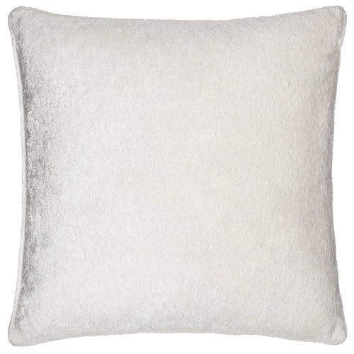  Cushions - Lustre Velvet  Feather Filled Cushion Ivory Paoletti