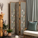 Voyage Maison Lyall Solid Wood Room Divider in Granite