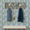 Voyage Maison Lyall 1.4m Wide Width Wallpaper in Cornflower