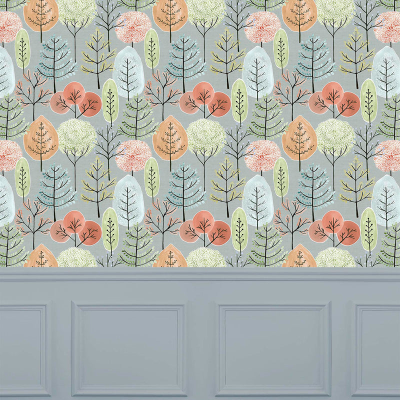 Voyage Maison Lyall 1.4m Wide Width Wallpaper in Persimmon