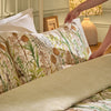 Floral Orange Bedding - Lydiard 100% Cotton Reversible Duvet Cover Set Multicolour Voyage Maison