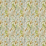 Floral Green Fabric - Lydiard Printed Cotton Fabric (By The Metre) Linen Voyage Maison