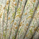 Floral Green Fabric - Lydiard Printed Cotton Fabric (By The Metre) Linen Voyage Maison