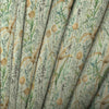 Floral Green Fabric - Lydiard Printed Cotton Fabric (By The Metre) Sky Voyage Maison