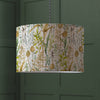 Floral Yellow Lighting - Lydiard Eva Printed Lamp Shade Linen Voyage Maison