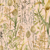 Floral Orange Wallpaper - Lydiard  1.4m Wide Width Wallpaper (By The Metre) Apricot Voyage Maison