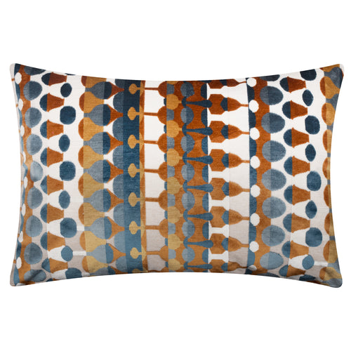  Cushions - Metro Abstract  Feather Filled Cushion Ginger Furn