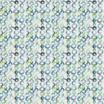 Voyage Maison Macapa Printed Cotton Fabric in Ocean