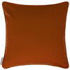 Floral Orange Cushions - Maisie Printed Piped Cushion Cover Sand Voyage Maison