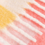Check Multi Throws - Maisie Checked Tasselled Throw Citrus Blush Furn