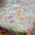 Floral Multi Fabric - Maizey Oil Cloth Fabric (By The Metre) Persimmon Voyage Maison