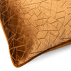 HÖEM Malans Cut Velvet Piped Cushion Cover in Bronze