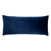 Paoletti Malaysian Palm Foil Printed Cushion Cover in Navy