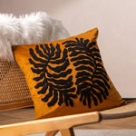 furn. Maldive Tufted Cushion Cover in Ginger