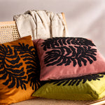 furn. Maldive Tufted Cushion Cover in Brown