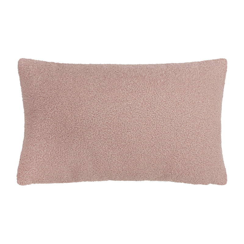 furn. Malham Fleece Rectangular Cushion Cover in Powder