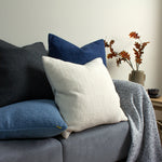 furn. Malham Fleece Square Cushion Cover in Granite