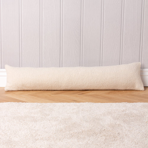 furn. Malham Fleece Draught Excluder in Ivory