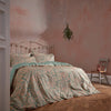 EW by Edinburgh Weavers Malory Traditional Floral Printed Piped Duvet Cover Set in Blush