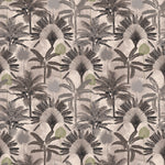 furn. Malaysian Wallpaper in Blush/Charcoal