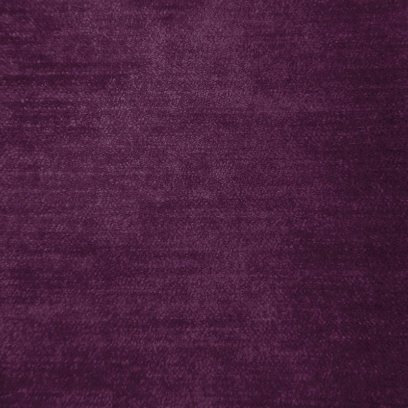 Voyage Maison Malvolio Plain Velvet Fabric in Damson