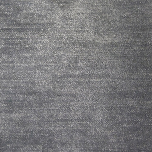 Voyage Maison Malvolio Plain Velvet Fabric in Titanium