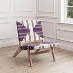 Voyage Maison Manali Mango Wood Chair in Plum