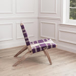 Voyage Maison Manali Mango Wood Chair in Plum