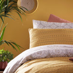 Global Grey Bedding - Mandala  Tribal Duvet Cover Set Grey Furn