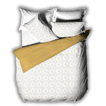 Global Grey Bedding - Mandala  Tribal Duvet Cover Set Grey Furn
