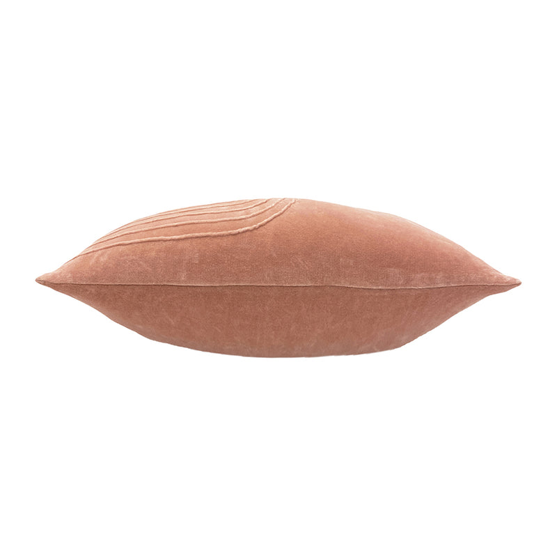 furn. Mangata Soft Velvet Cushion Cover in Blush