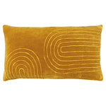 furn. Mangata Soft Velvet Cushion Cover in Ochre