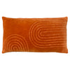 furn. Mangata Soft Velvet Cushion Cover in Orange