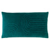 furn. Mangata Soft Velvet Cushion Cover in Teal