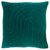 furn. Mangata Soft Velvet Cushion Cover in Teal