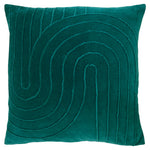 furn. Mangata Soft Velvet Cushion Cover in Teal