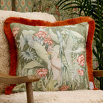  Cushions - Mangrove Square Cushion Cover Moss Voyage Maison