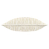 Geometric Cream Cushions - Manhattan Velvet Cushion Cover Ivory Paoletti
