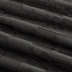 Geometric Black Curtains - Manhattan Velvet Room Darkening Eyelet Curtains Charcoal Paoletti