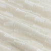 Geometric Cream Curtains - Manhattan Velvet Room Darkening Eyelet Curtains Ivory Paoletti
