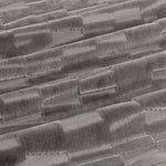 Geometric Brown Curtains - Manhattan Velvet Room Darkening Eyelet Curtains Mink Paoletti