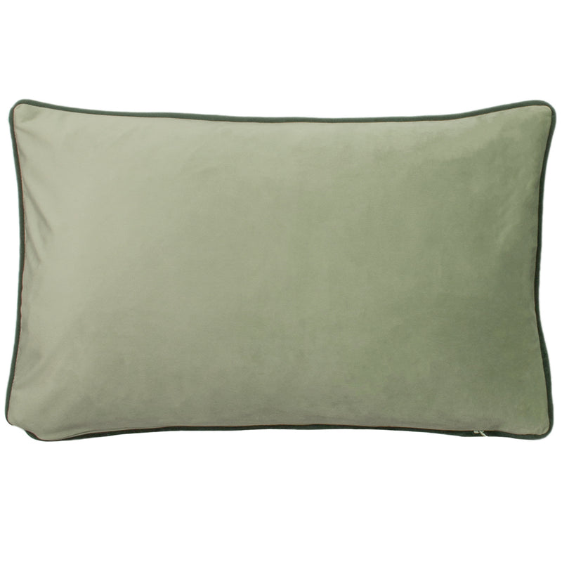 Evans Lichfield Manyara Zebra Rectangular Cushion Cover in Forest