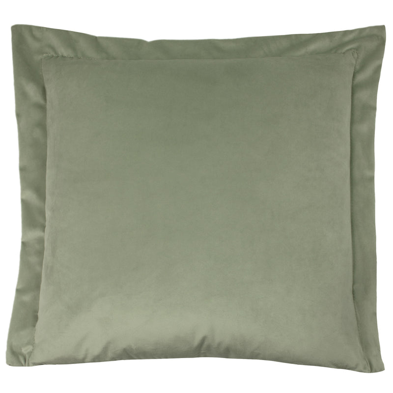 Evans Lichfield Manyara Zebra Square Cushion Cover in Forest