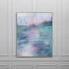 Floral Blue Wall Art - Maree Iris Framed Canvas Stone Voyage Maison