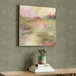 Floral Yellow Wall Art - Maree Yarrow Framed Canvas Stone Voyage Maison