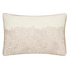 Floral White Cushions - Marigold Embroidered Cushion Cover Stone Morris & Co