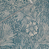 Floral Blue Throws - Marigold Jacquard Throw Indigo Morris & Co