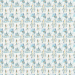 Voyage Maison Marine Sail Printed Cotton Fabric in Natural