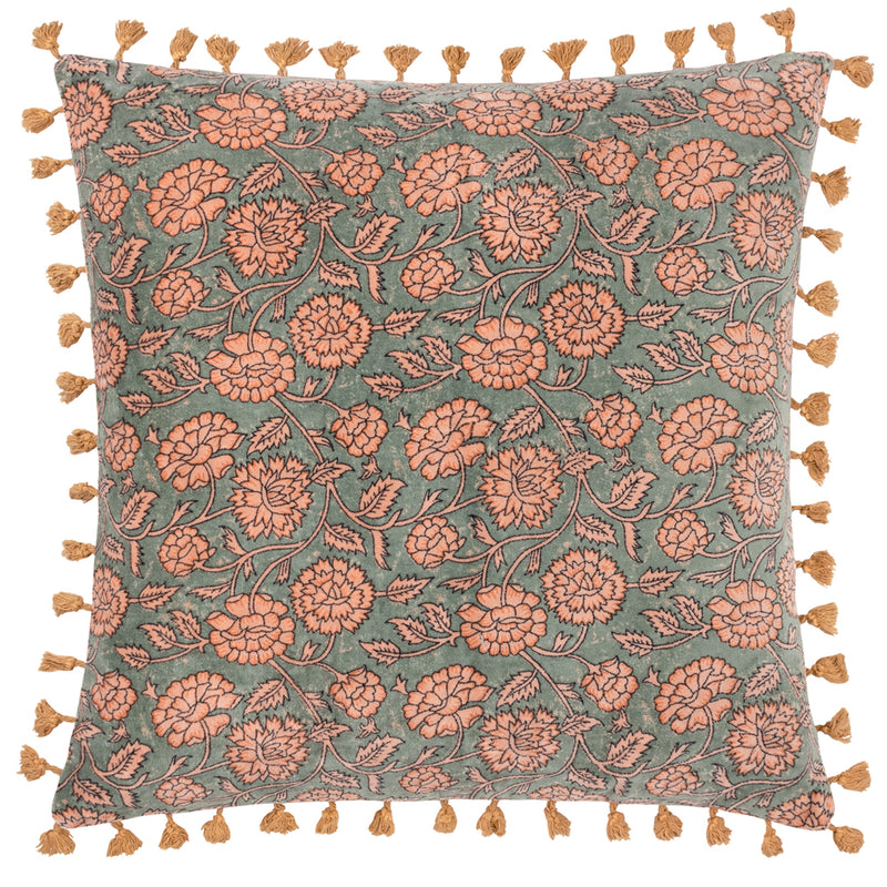 Paoletti Marisa Cushion Cover in Petrol