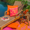 Jungle Orange Cushions - Marula Outdoor Cushion Cover Coral/Pink furn.